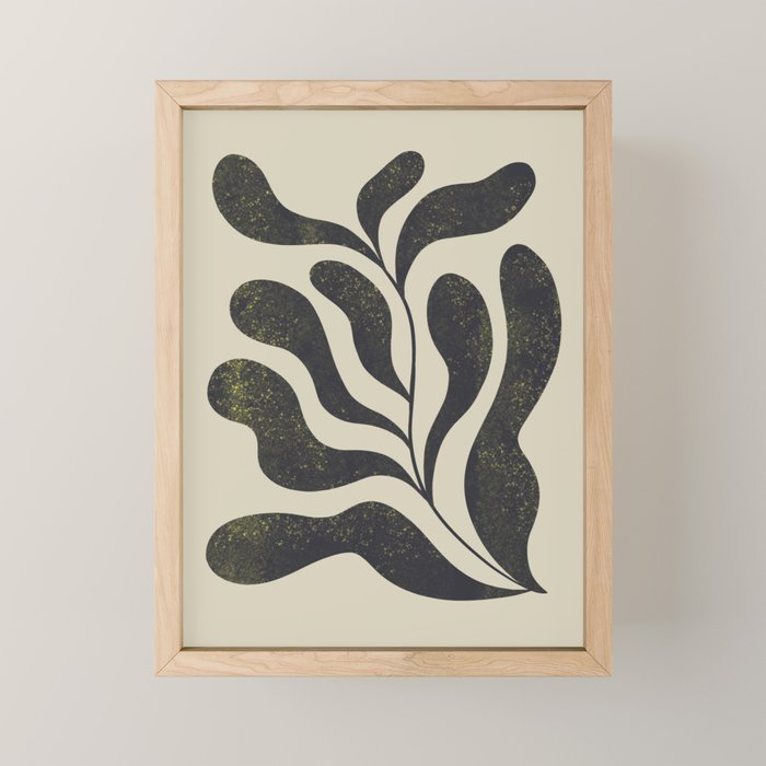 Abstract Plant No. 1 Mini Art Print Gallery Image 1