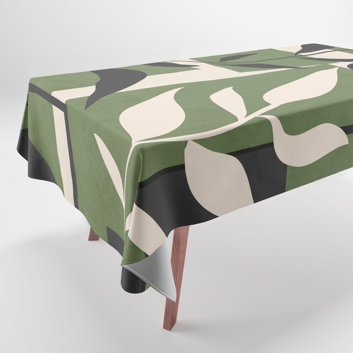 Abstract Foliage 4 Tablecloth Gallery Image 1