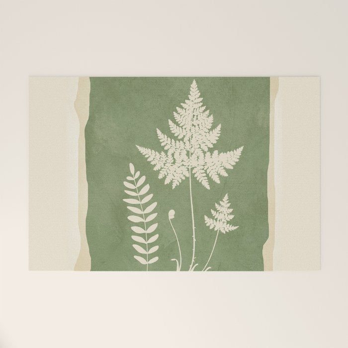 Leaf Design 16 Welcome Mat Gallery Image 1