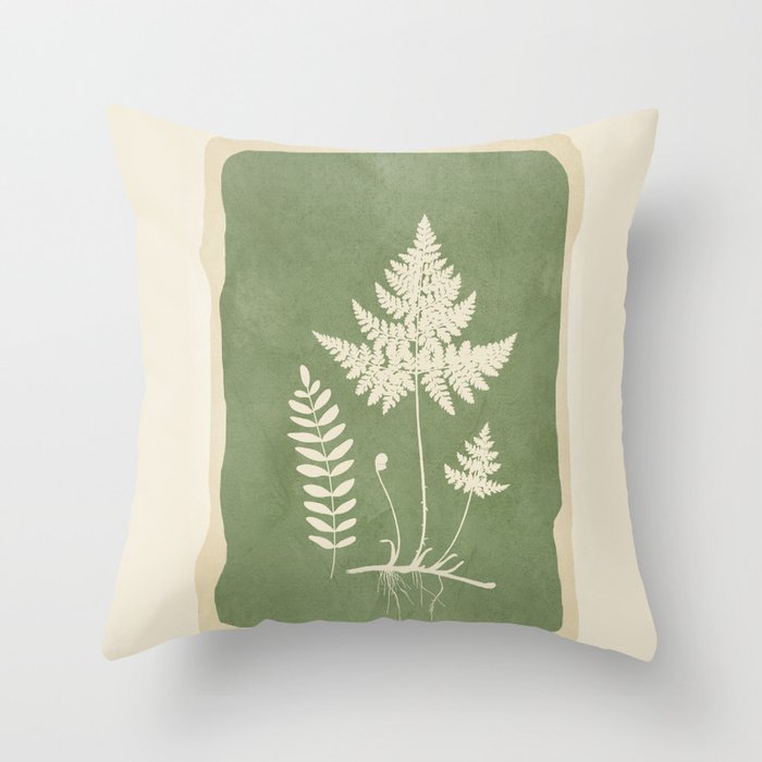 Leaf Design 16 Throw Pillow Gallery Image 6