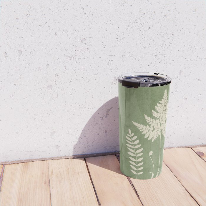 Leaf Design 16 Travel Mug Gallery Image 4
