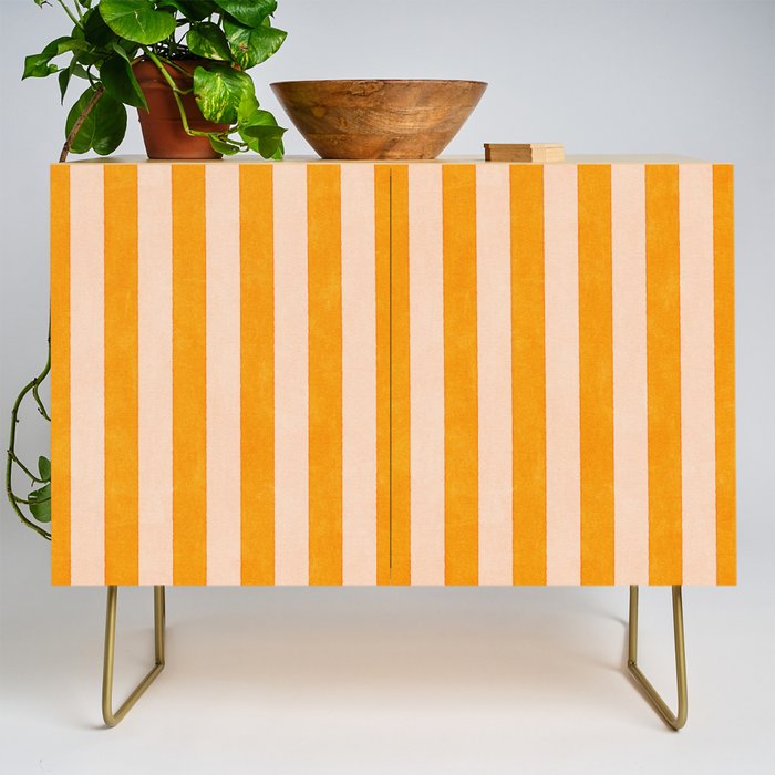 STRIPES 001 J - Honey Credenza Gallery Image 1