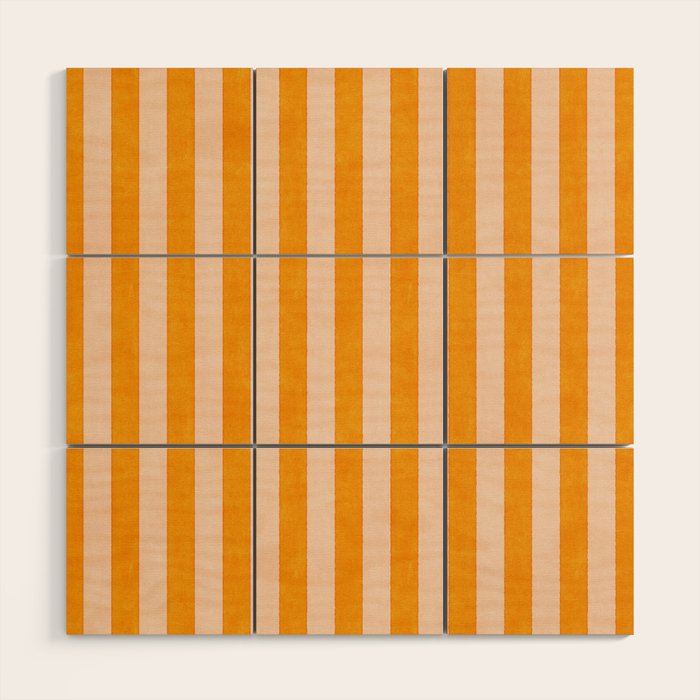 STRIPES 001 J - Honey Wood Wall Art Gallery Image 1