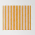 STRIPES 001 J - Honey Throw Blanket Gallery Image 2