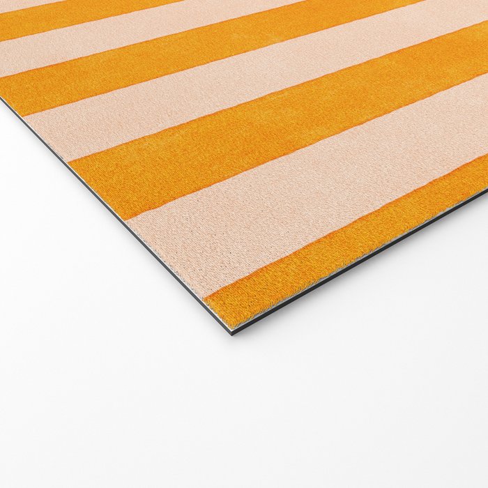 STRIPES 001 J - Honey Welcome Mat Gallery Image 2