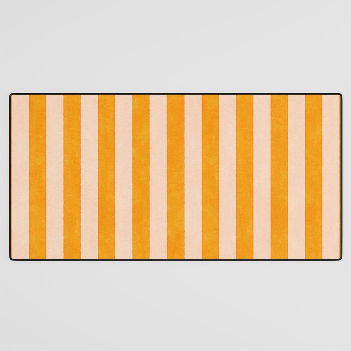 STRIPES 001 J - Honey Desk Mat Gallery Image 3