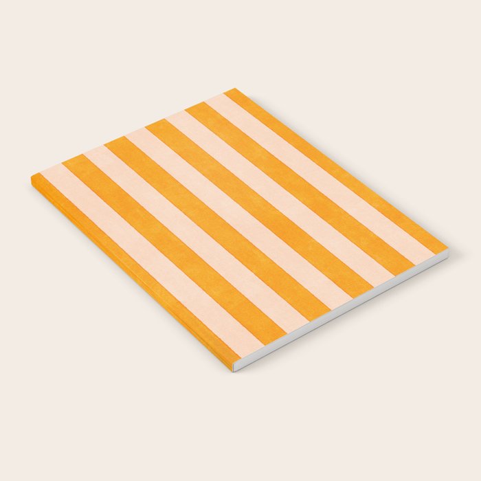 STRIPES 001 J - Honey Notebook Gallery Image 1