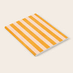 STRIPES 001 J - Honey Notebook Gallery Image 2