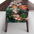 Exotic Blooms and Toucans Table Runner Gallery Image 1