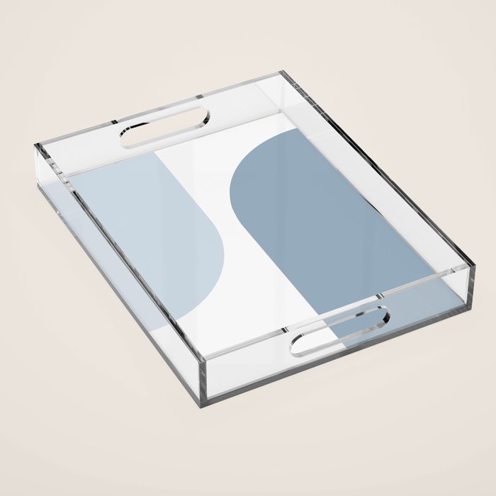 Modern Minimal Arch Abstract XXV Acrylic Tray Gallery Image 1