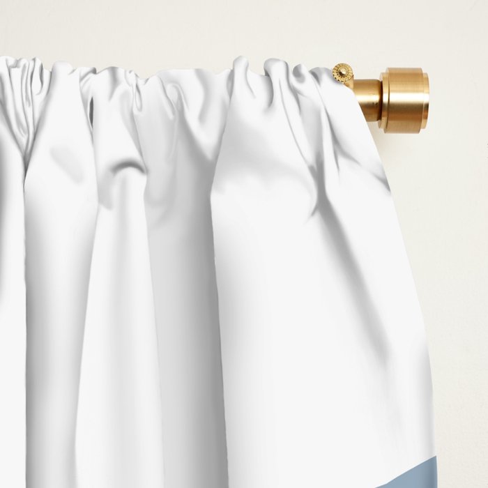 Modern Minimal Arch Abstract XXV Window Curtain Gallery Image 2