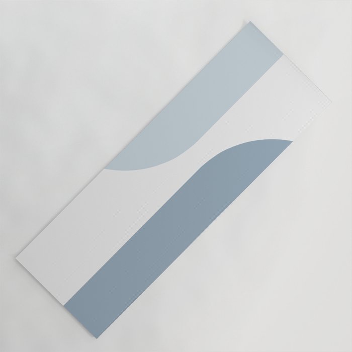 Modern Minimal Arch Abstract XXV Yoga Mat Gallery Image 1