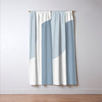 Modern Minimal Arch Abstract XXV Window Curtain Gallery Image 3