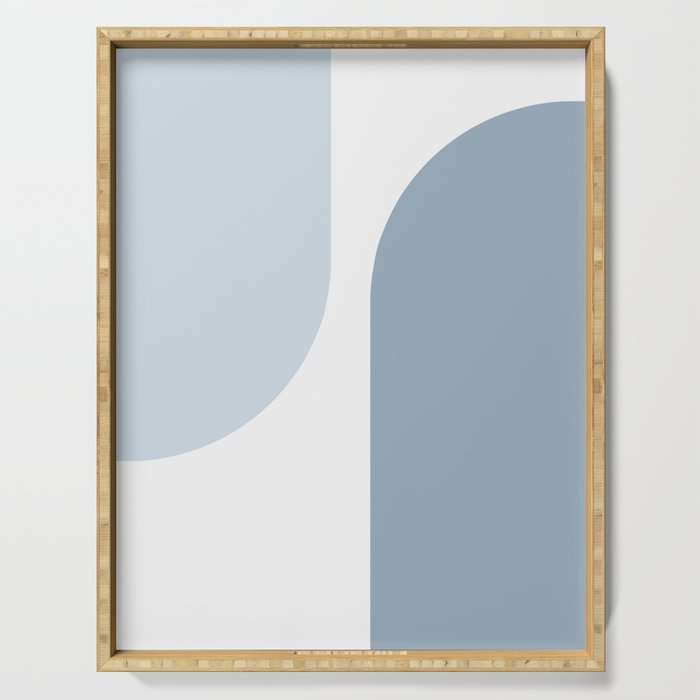 Modern Minimal Arch Abstract XXV Serving Tray Gallery Image 1