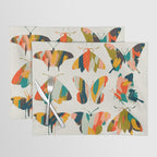 colorful butterflies Placemat Gallery Image 1
