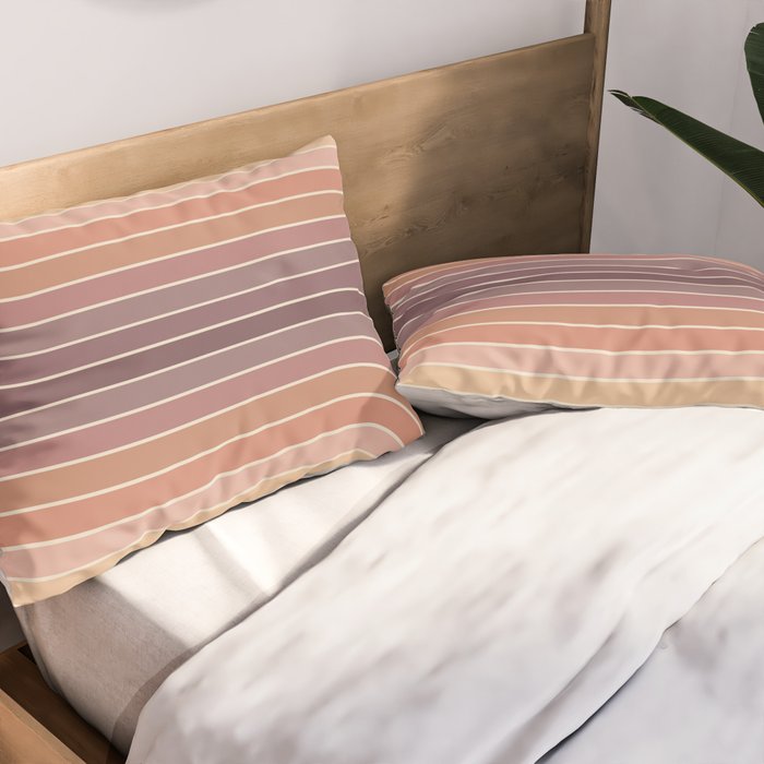 Gradient Curvature I Pillow Sham Gallery Image 2