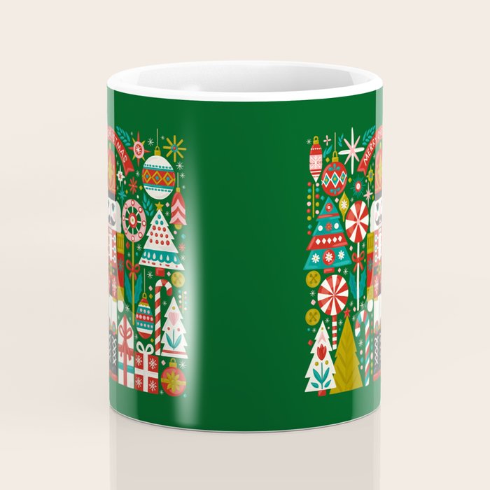 Vintage Nutcracker Celebration Coffee Mug Gallery Image 4