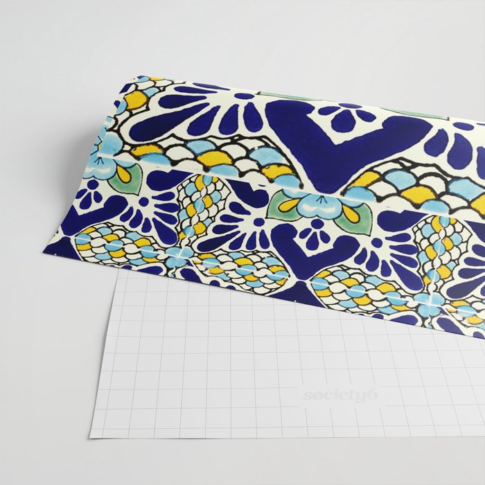 talavera mexican tile Wrapping Paper Gallery Image 2