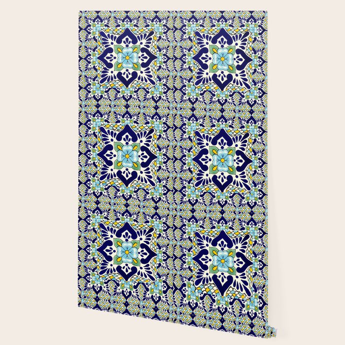 talavera mexican tile Wallpaper Gallery Image 2