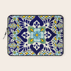 talavera mexican tile Laptop Sleeve Gallery Image 1