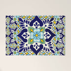 talavera mexican tile Welcome Mat Gallery Image 1