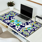 talavera mexican tile Desk Mat Gallery Image 2