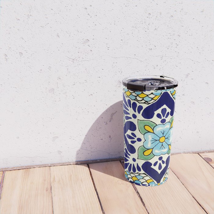talavera mexican tile Travel Mug Gallery Image 4