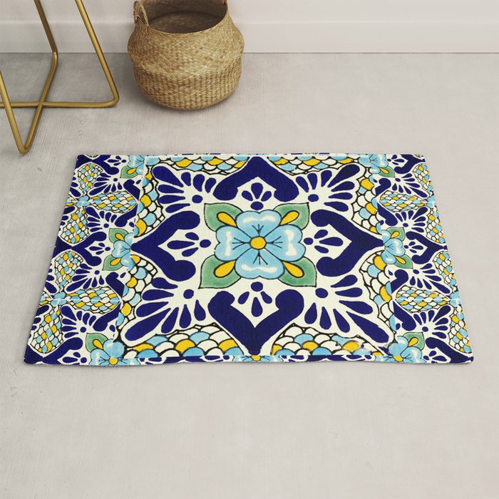 talavera mexican tile Rug Gallery Image 1