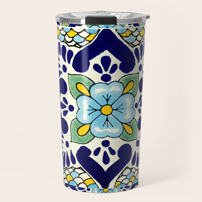 talavera mexican tile Travel Mug Gallery Image 1