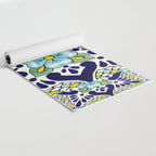 talavera mexican tile Yoga Mat Gallery Image 2