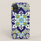 talavera mexican tile iPhone Case Gallery Image 1