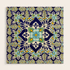 talavera mexican tile Wood Wall Art Gallery Image 1