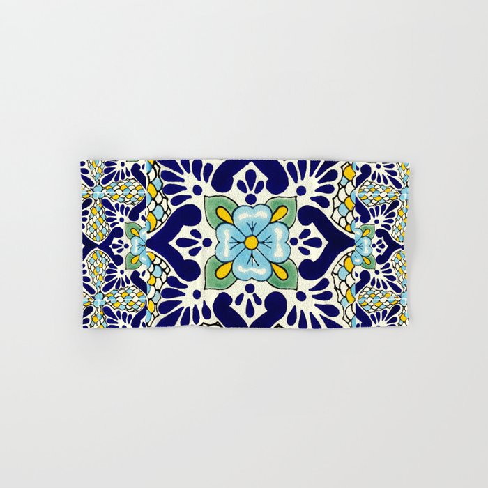talavera mexican tile Bath Towel Gallery Image 1