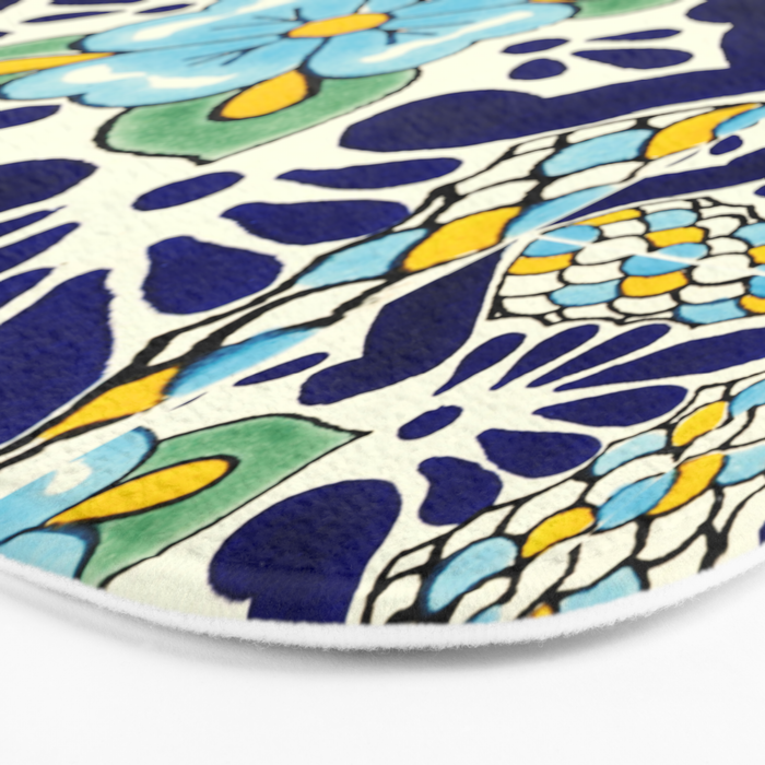 talavera mexican tile Bath Mat Gallery Image 3