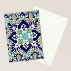 talavera mexican tile Stationery Card Gallery Image 2