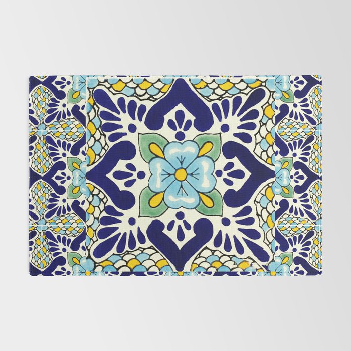 talavera mexican tile Rug Gallery Image 2