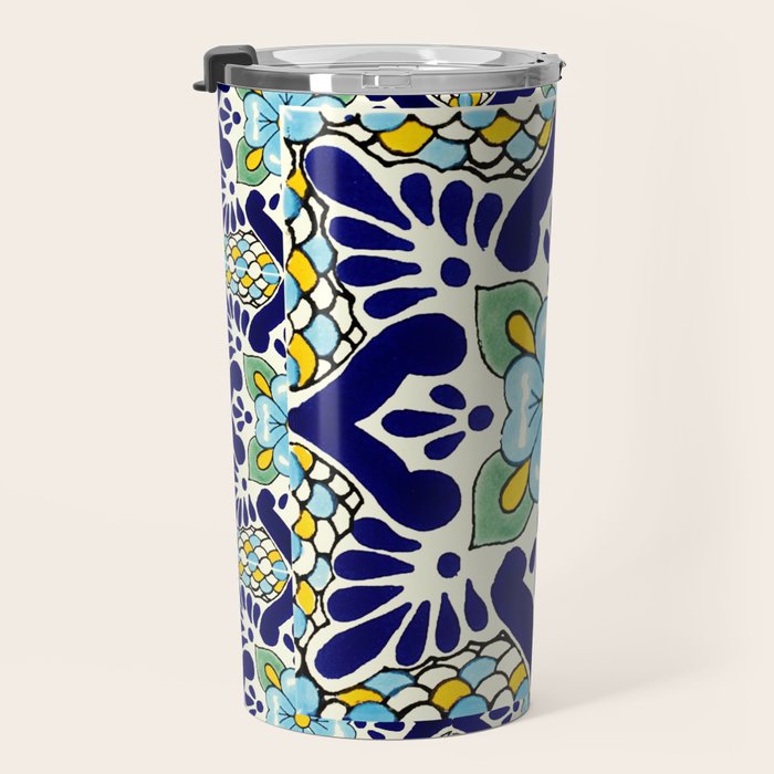 talavera mexican tile Travel Mug Gallery Image 3
