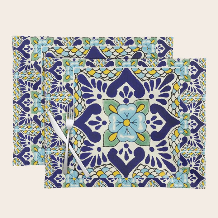 talavera mexican tile Placemat Gallery Image 1