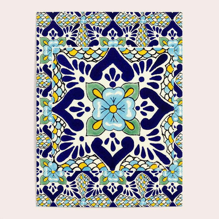 talavera mexican tile Poster Gallery Image 4