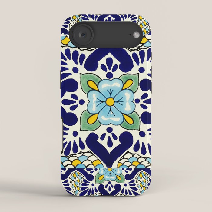 talavera mexican tile iPhone Case Gallery Image 2