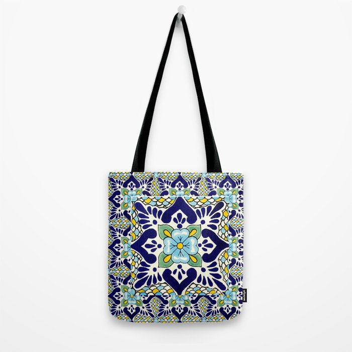 talavera mexican tile Tote Bag Gallery Image 2