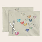 Paper Hearts Placemat Gallery Image 1