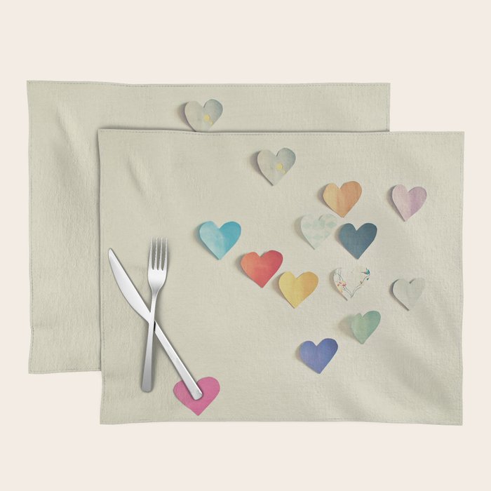 Paper Hearts Placemat Gallery Image 1