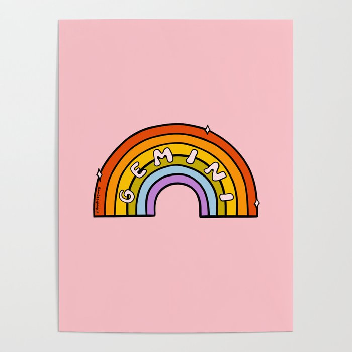 Gemini Rainbow Poster Gallery Image 4