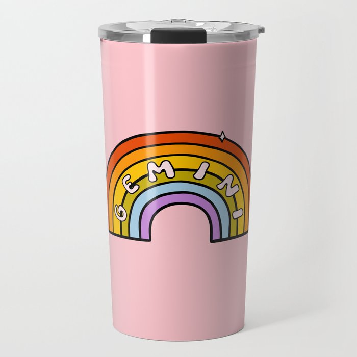 Gemini Rainbow Travel Mug Gallery Image 1
