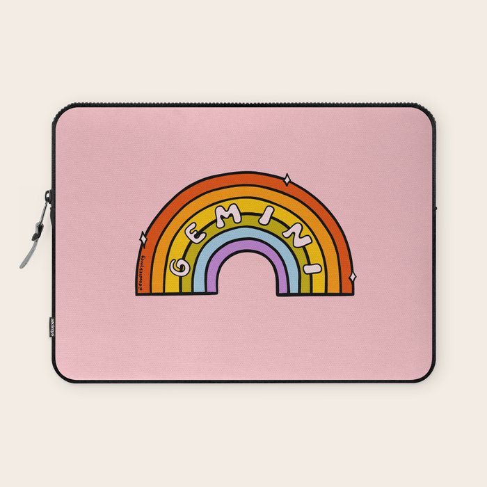 Gemini Rainbow Laptop Sleeve Gallery Image 1