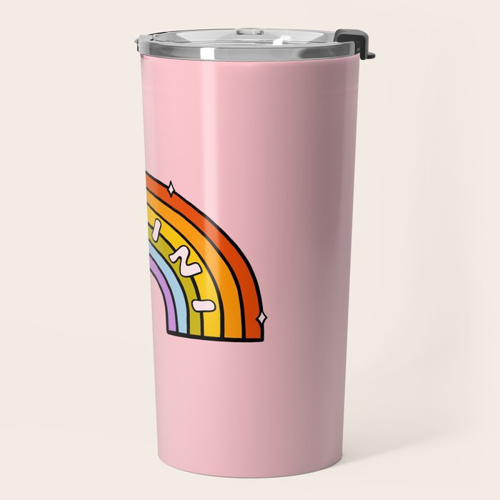 Gemini Rainbow Travel Mug Gallery Image 2