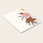 Colorful Minimal Line Art Magnolia Notebook Gallery Image 3