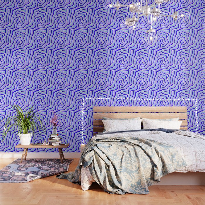 lavender zebra stripes Wallpaper Gallery Image 3