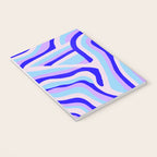 lavender zebra stripes Notebook Gallery Image 3